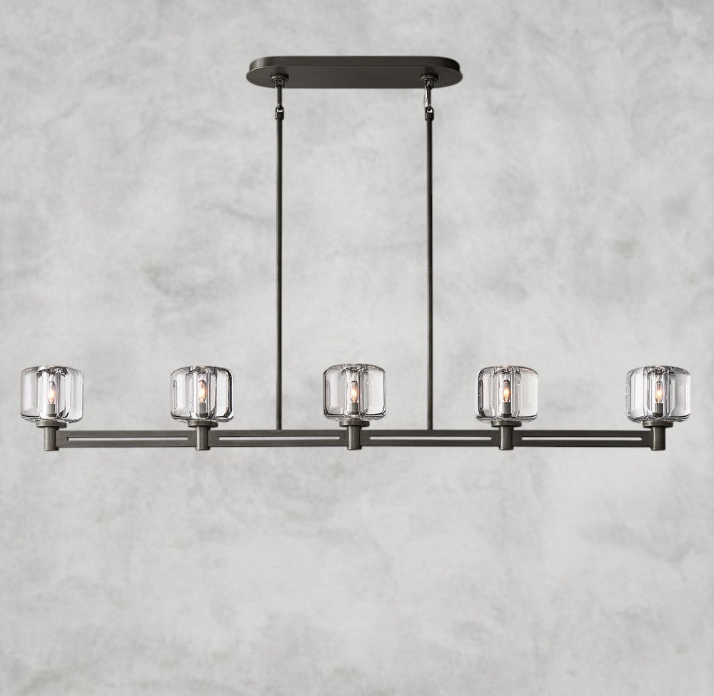 Demaret Linear Chandelier 54", 72"